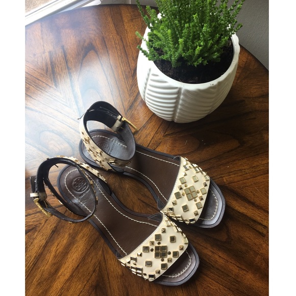 Tory Burch Shoes - Tory Burch Mirror Studded Sandals